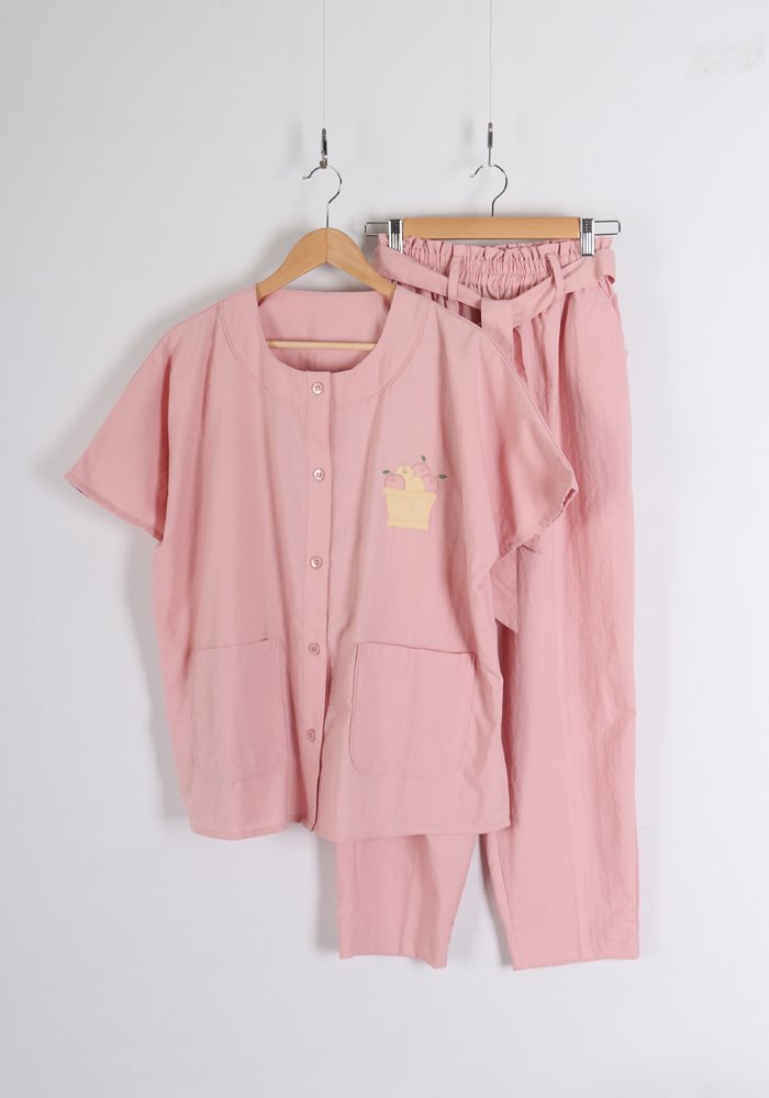 pink patch pajama