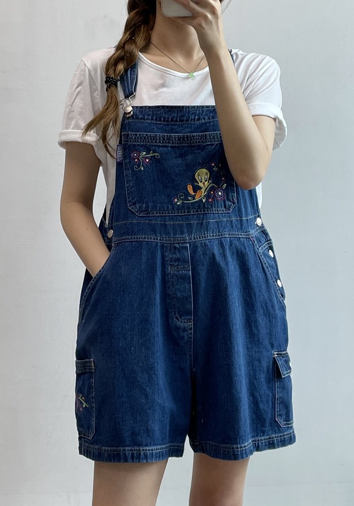 looney tunes overall pants
