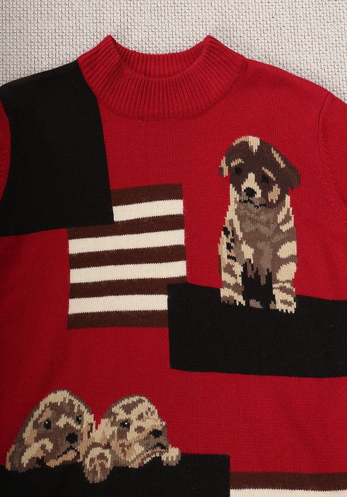 red dog knit