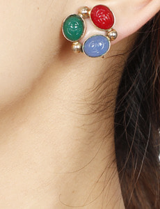 candy clip earring