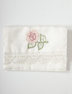 embroidery card wallet