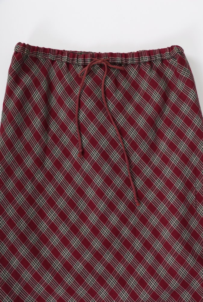 deep red check sk