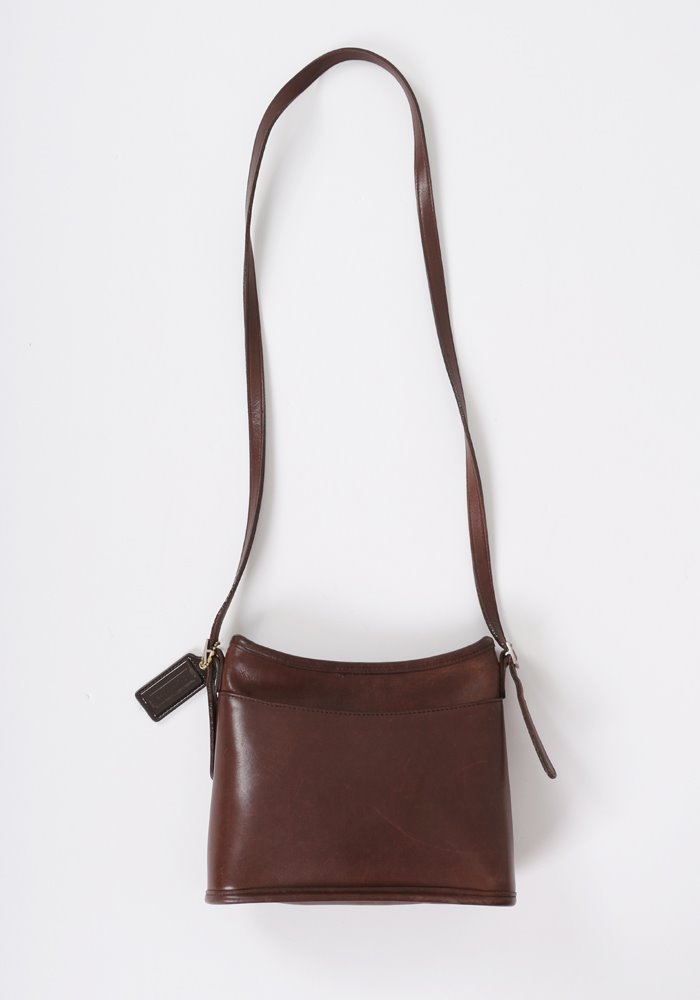 brown coach bag