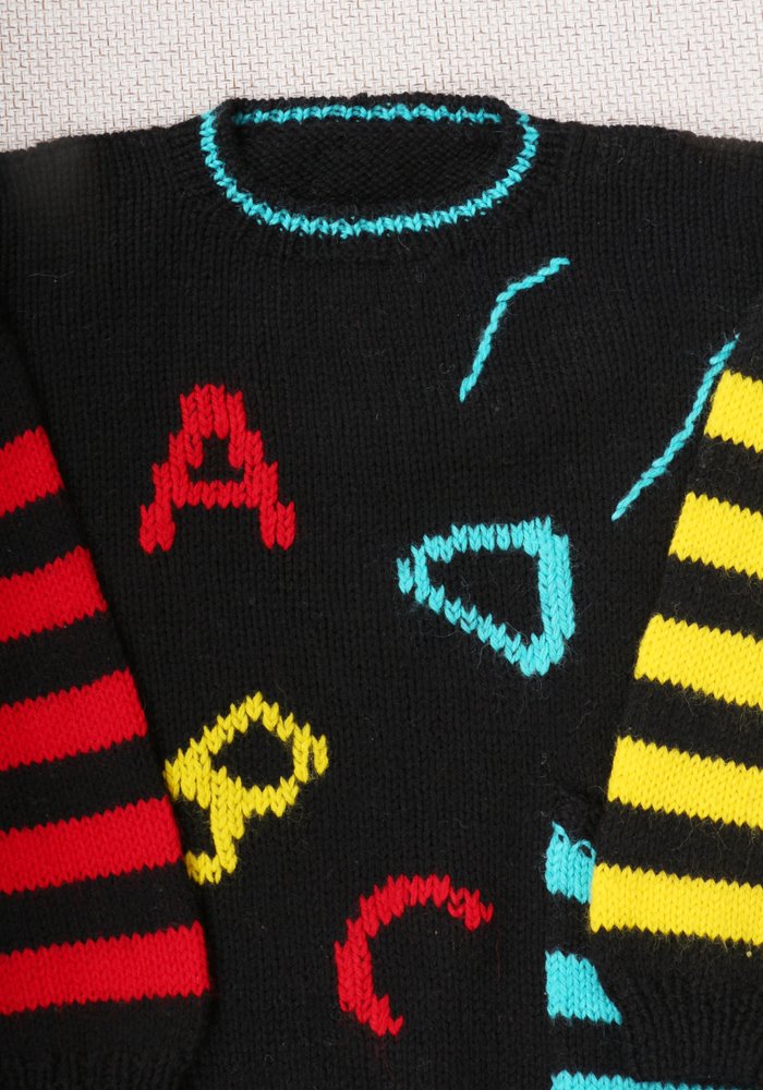 alphabet knit